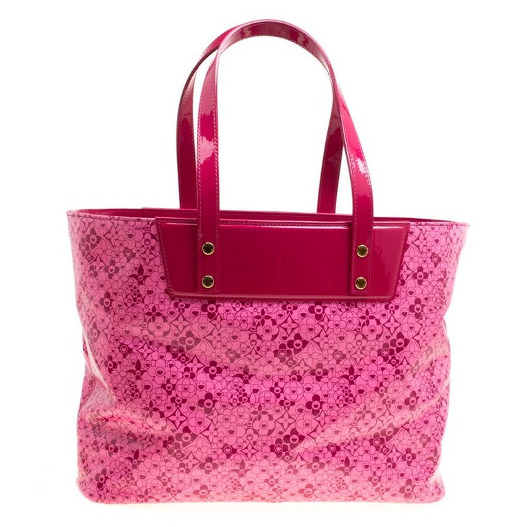 Louis Vuitton Pink Leather Limited Edition Cosmic Blossom PM Bag at 1stdibs