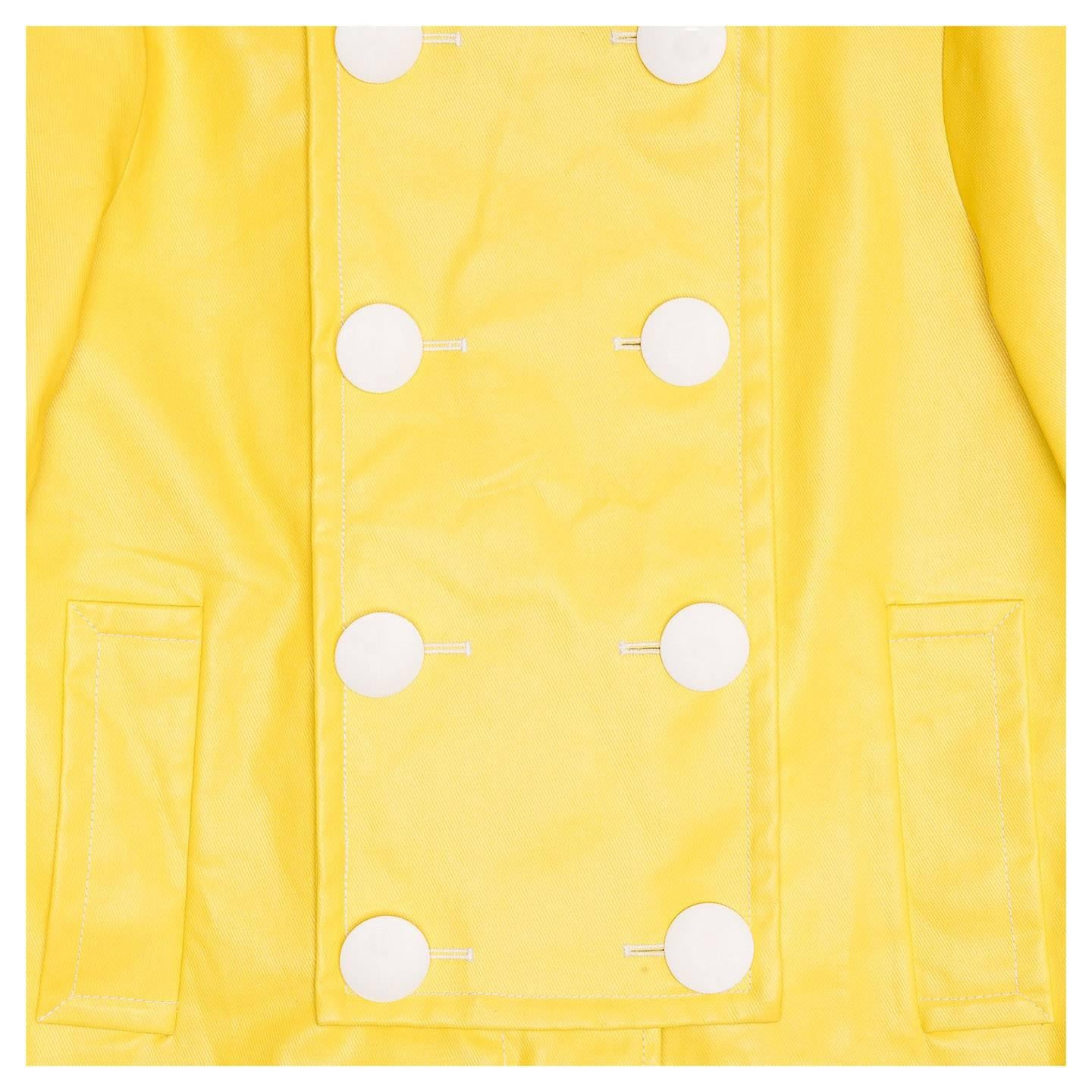 Women's Phillip Lim Bright Yellow Sailor Slicker For Sale