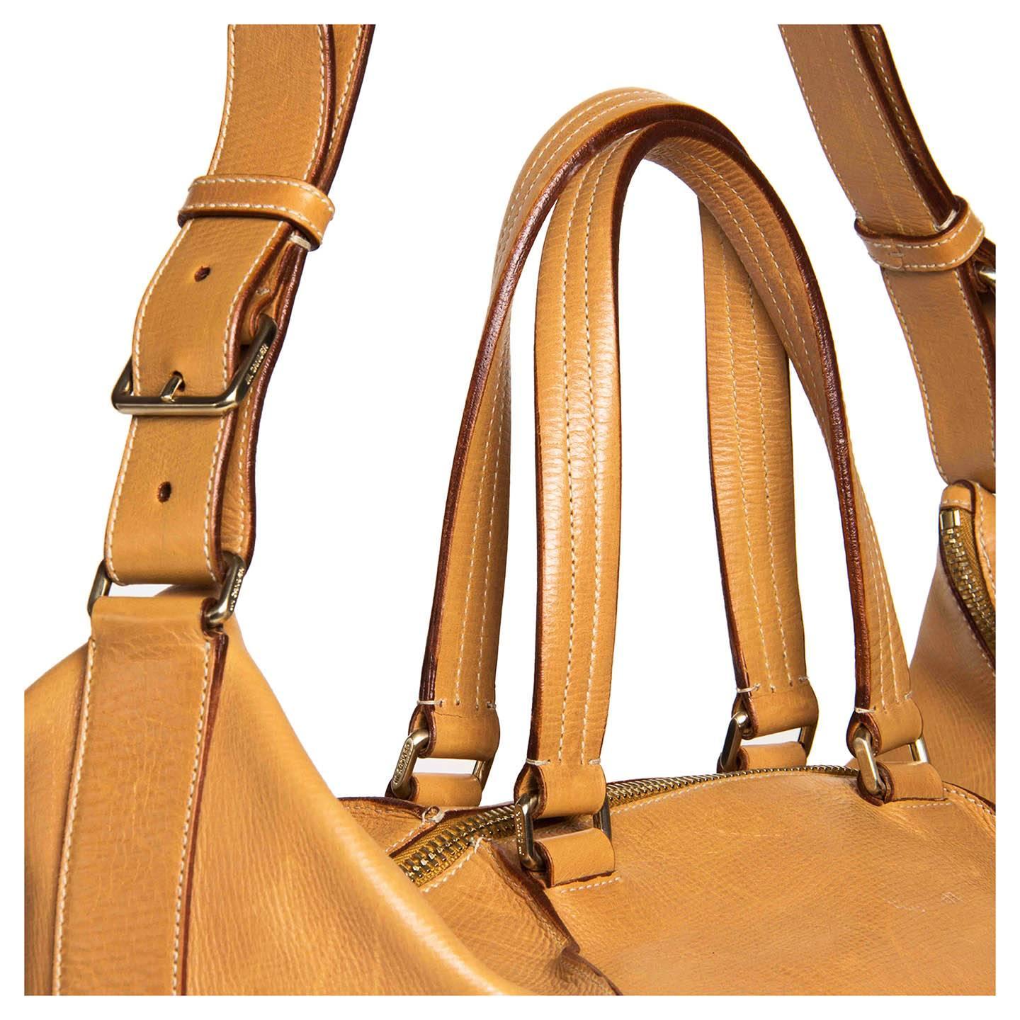 Jil Sander Tan Leather Large Bag 1