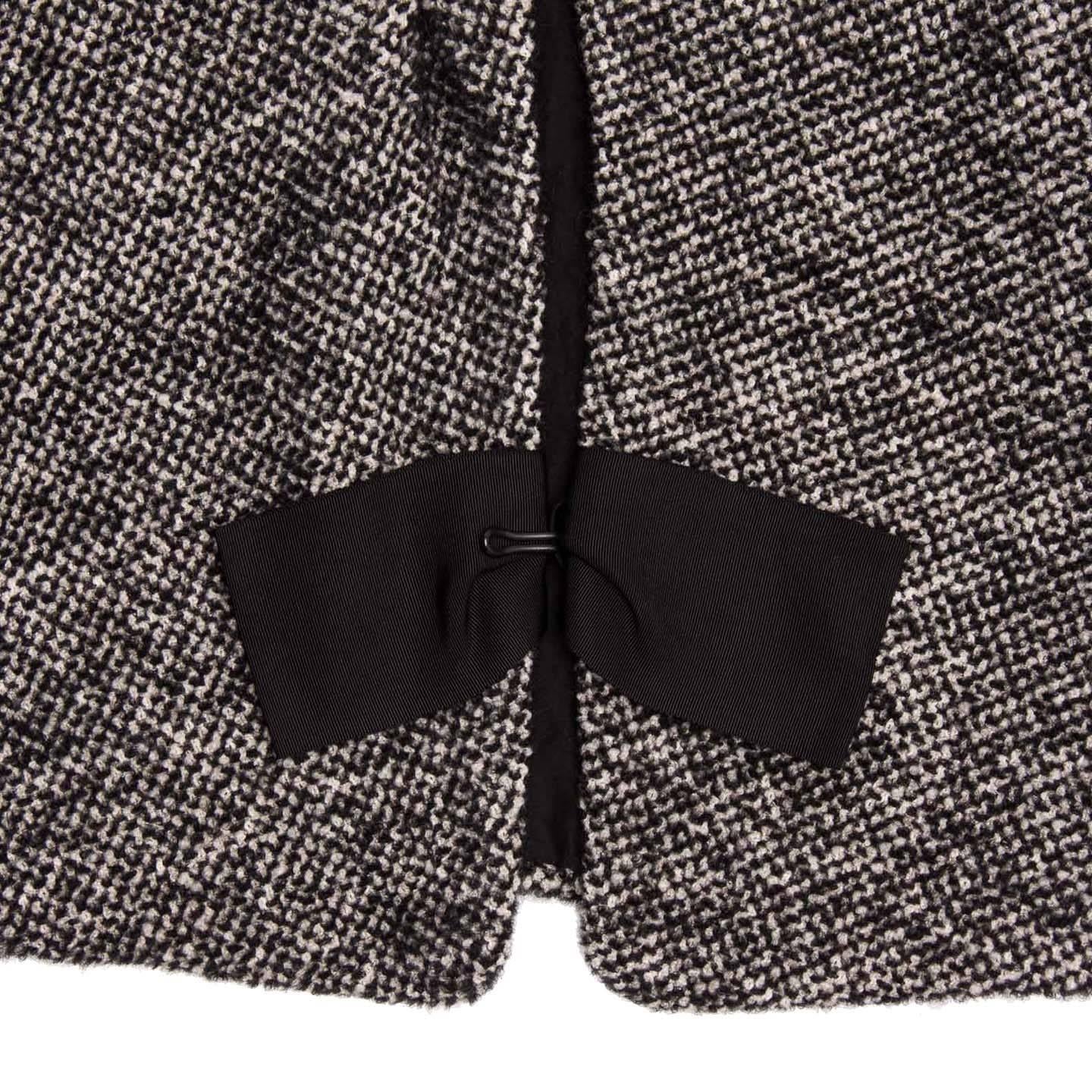 Women's Lanvin Grey Tweed Cropped Jacket For Sale