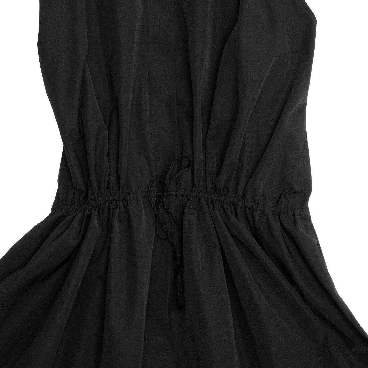 Alaïa Black Cotton Shirt Dress 1