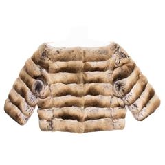 Prada Chinchilla Boat Neck Jacket 6