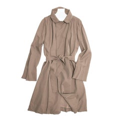 Lanvin Taupe Classic Trench Coat