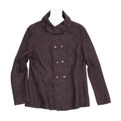 Jil Sander Grey Wool Tweed Jacket 11