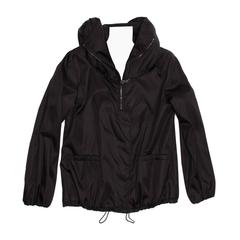 Prada Black Insulated Hooded Windbreaker