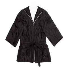Marc Jacobs Black Quilted Zip Jacket