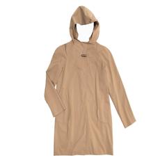 Jil Sander Khaki Hooded Tent Coat 5