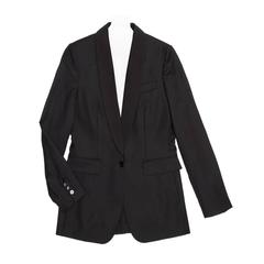 Stella McCartney Black Wool Tux Style Jacket