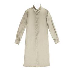 Jil Sander Khaki Cotton Shirt Dress 5