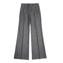 Balenciaga Grey Flannel Wide Legged Pants 3