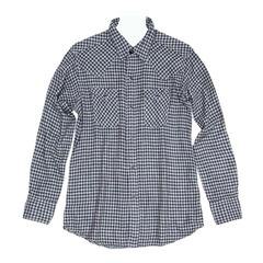 45rpm Blue & Grey Checked Shirt For Man 9