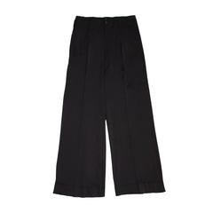 Comme des Garçons Black Pleated Wide Legged Pants