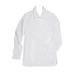 Chanel White Shirt With Bib For Man 4