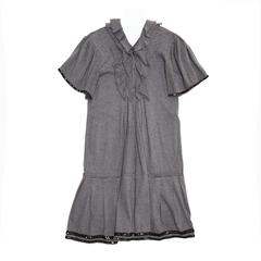 Junya Watanabe Grey Cotton Jersey Dress