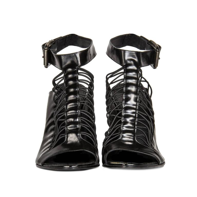 Givenchy Black Wedge Sandals For Sale at 1stDibs | givenchy wedge sandal