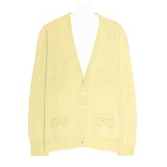 Marc Jacobs Yellow Cashmere Cardigan