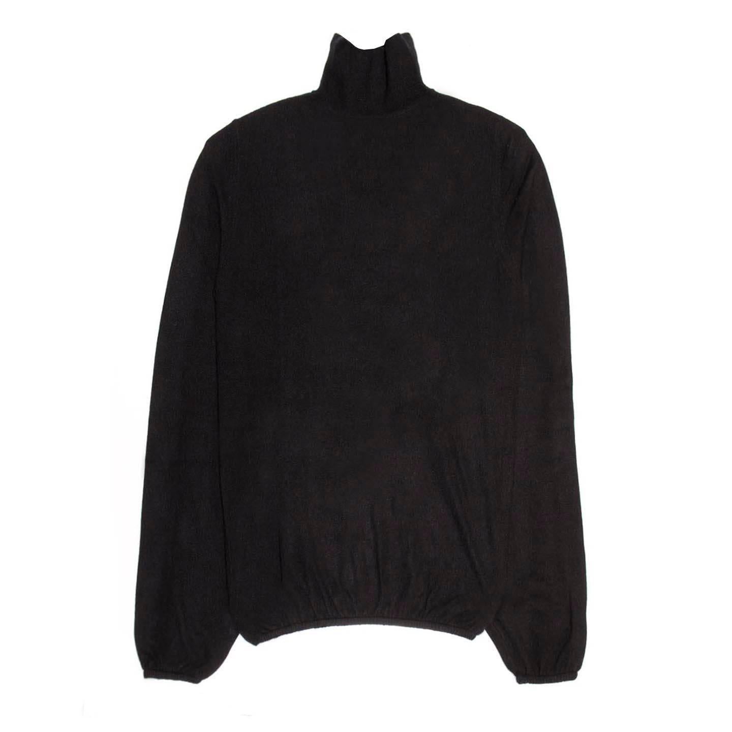 Louis Vuitton Black Cashmere Sweater For Sale