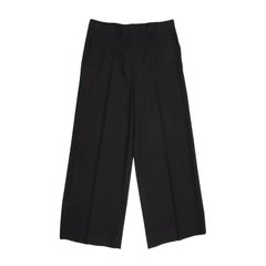 Jil Sander Black Wool Cropped Trousers