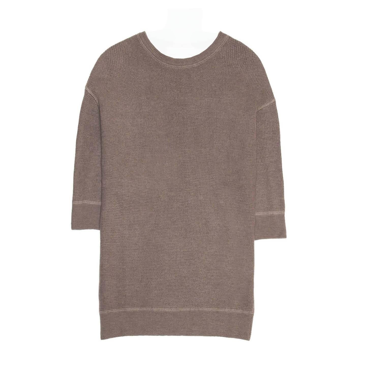 Marc Jacobs Grey Brown Cashmere Sweater