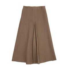 Marc Jacobs Green Brown Wool Skirt 7