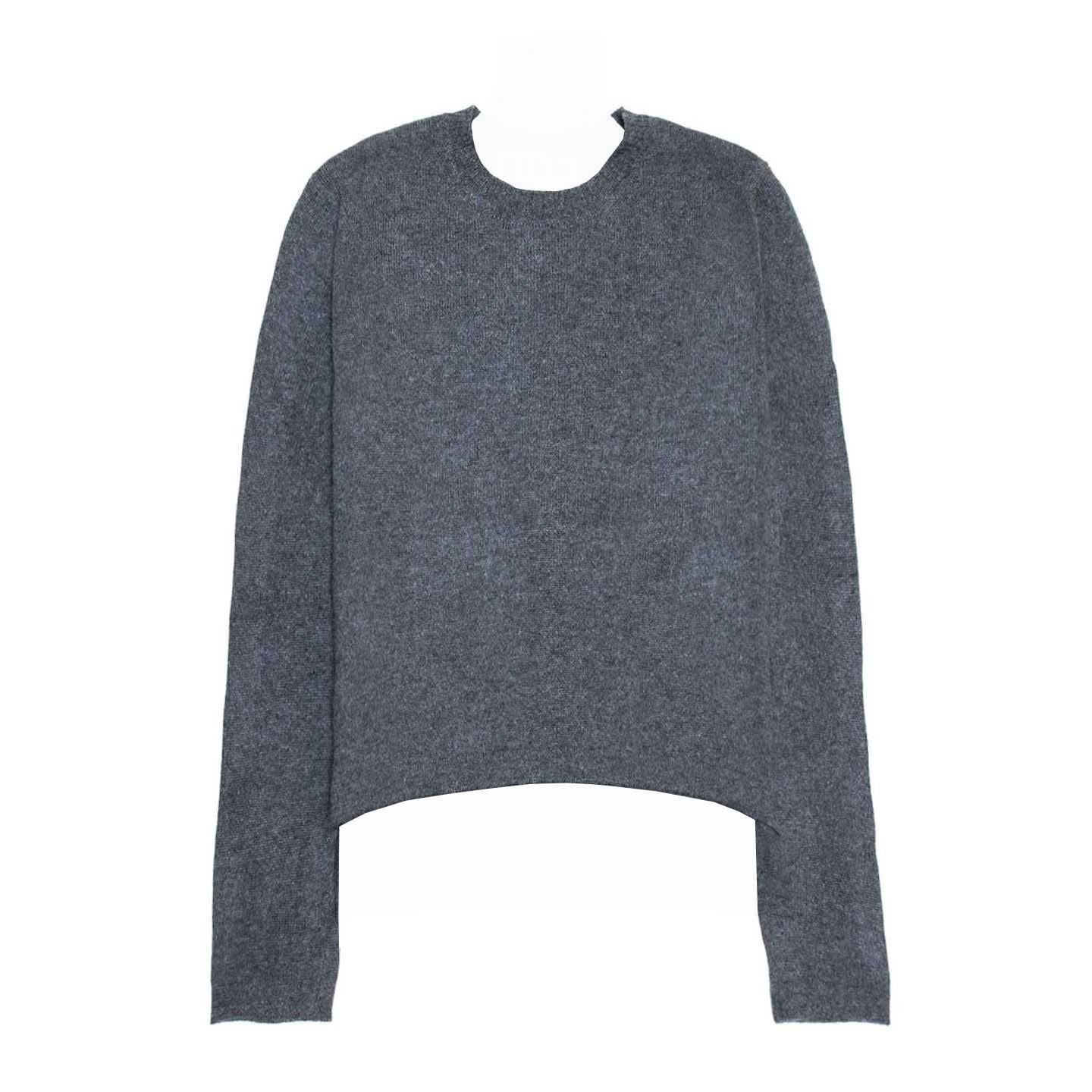 Marni Charcoal Grey Cashmere Sweater For Sale