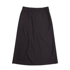 Prada Charcoal Grey A-Line Skirt
