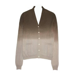 Prada Brown & Cream Ombre Cardigan 7