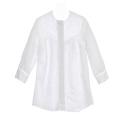 Stella McCartney Ivory & Grey Pin Stripe Shirt 12