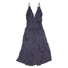 Lanvin Lilac Silk Pleated Dress 7