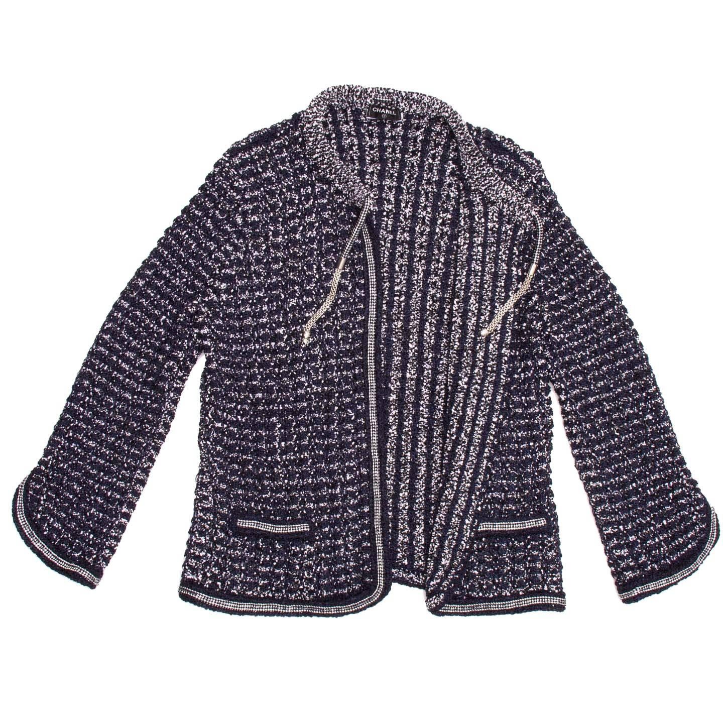 chanel knit jacket