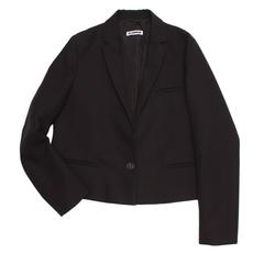 Jil Sander Black Wool Cropped Blazer