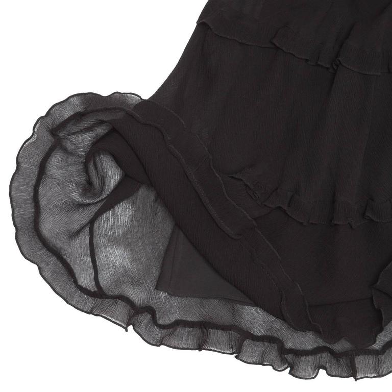 BLACK ASIL LONG DRESS