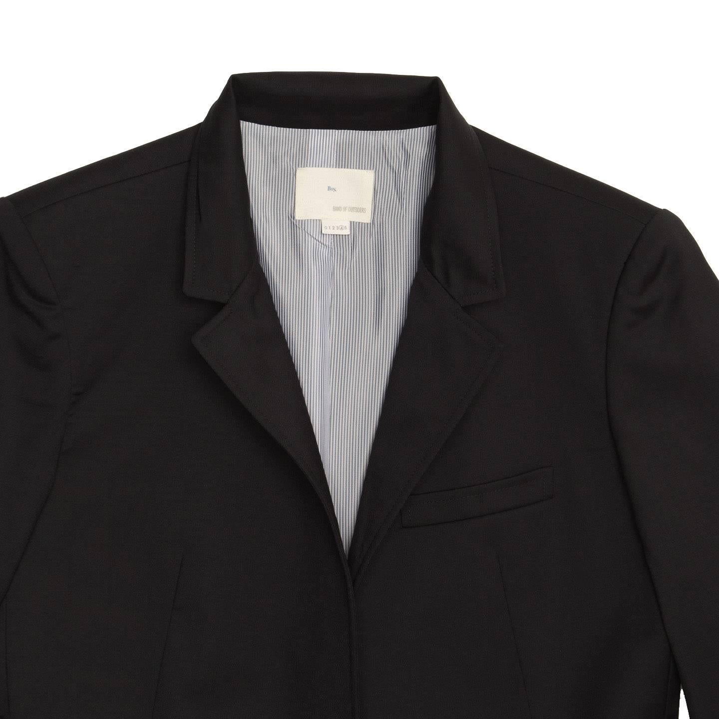 Band of Outsiders Navy Wool Blazer In New Condition For Sale In Brooklyn, NY