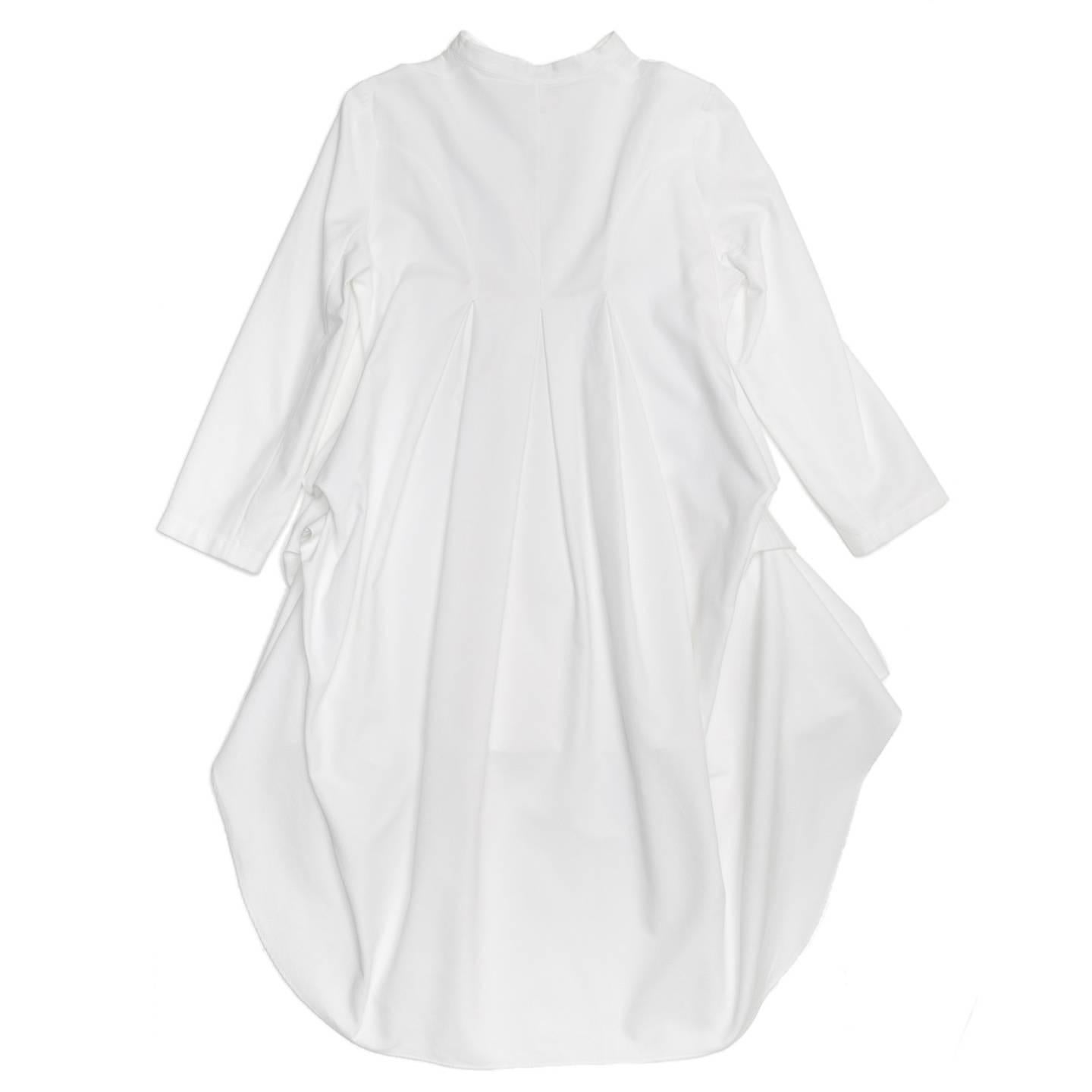 alexander mcqueen white shirt dress