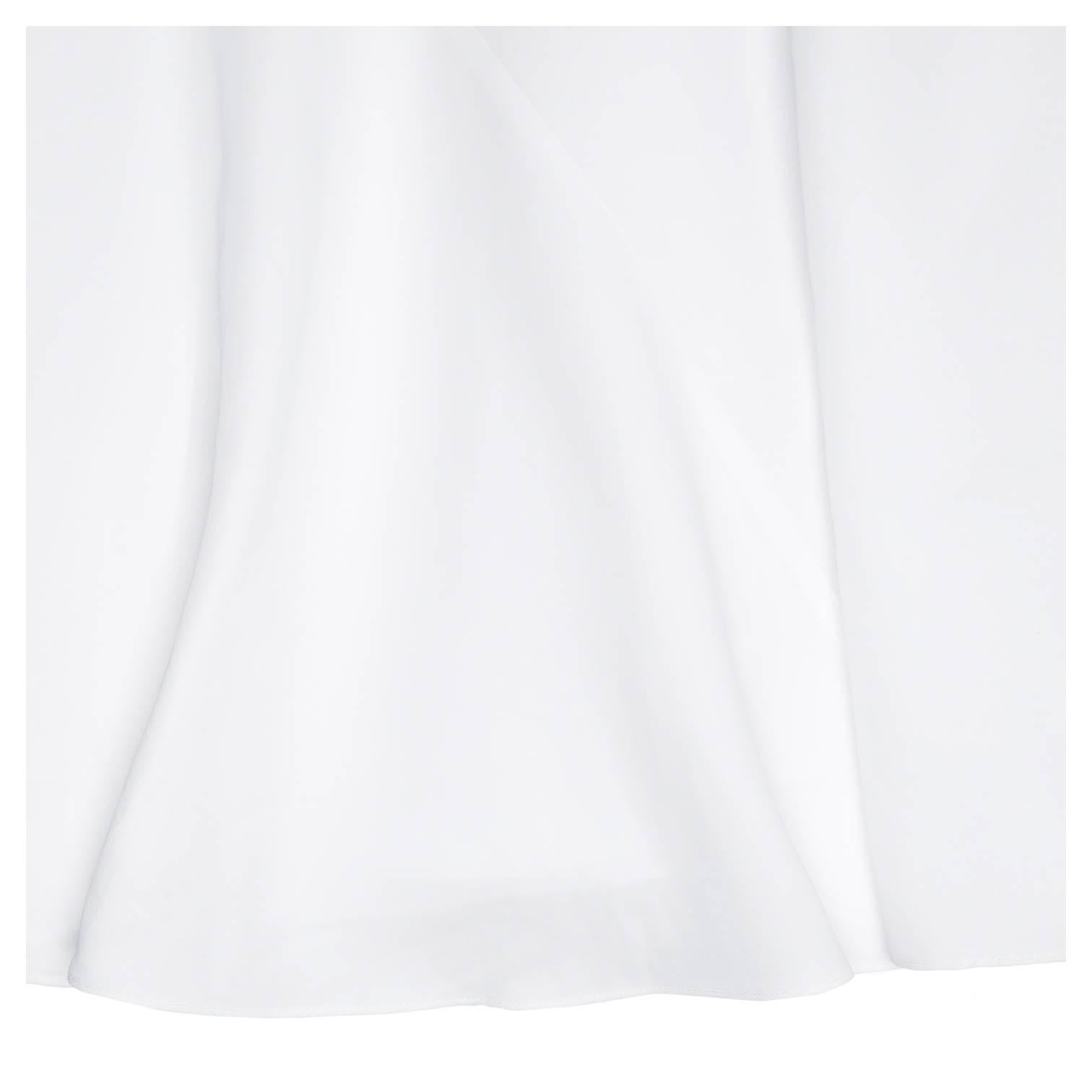 Chloe' White Ramie Dress In New Condition For Sale In Brooklyn, NY
