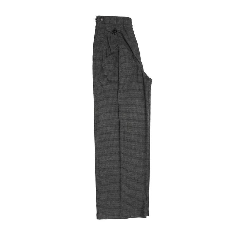 See by Chloe' Grey Wool Plaid Pants For Sale at 1stDibs | see by chloe