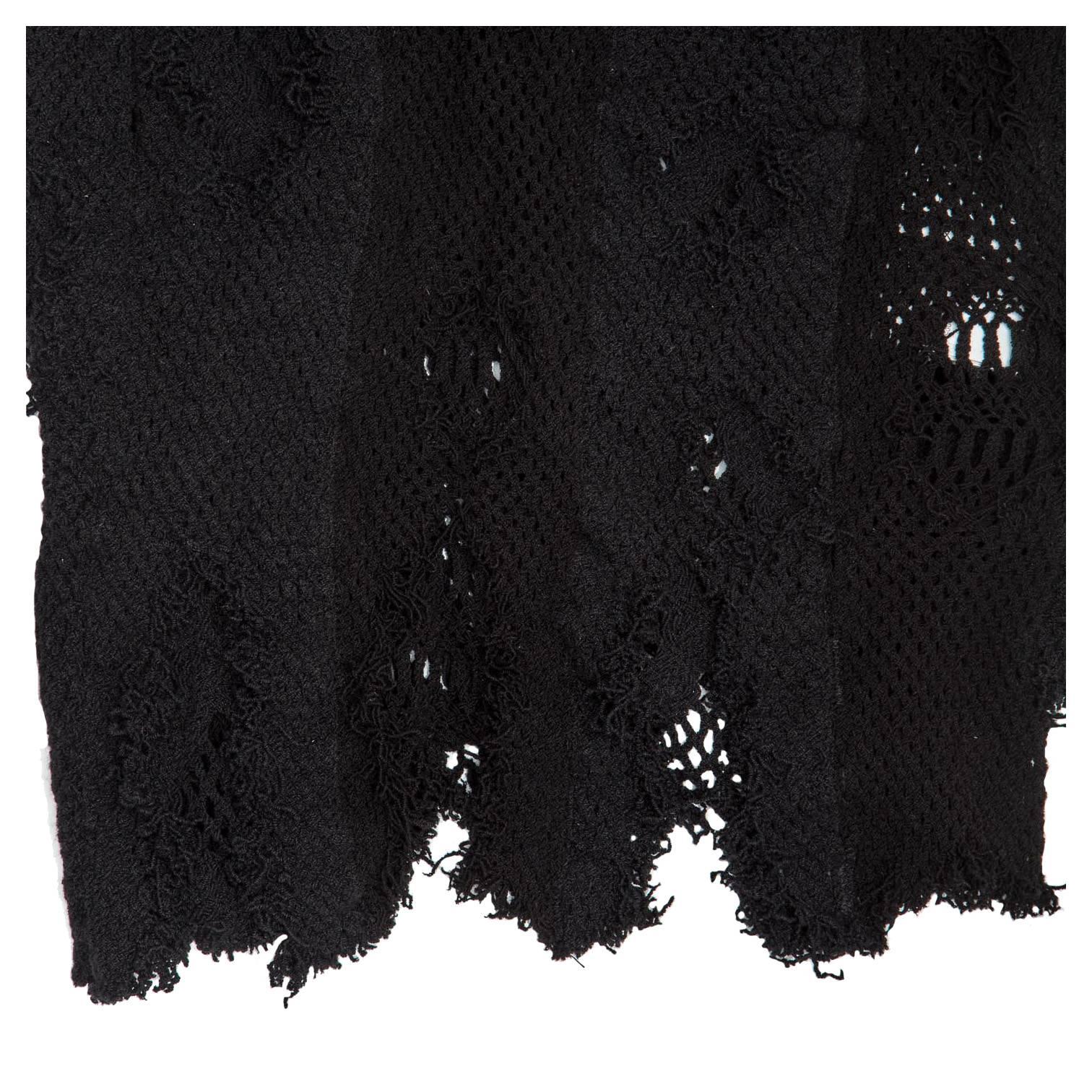 Junya Watanabe Black Stretch Knit Vest 1
