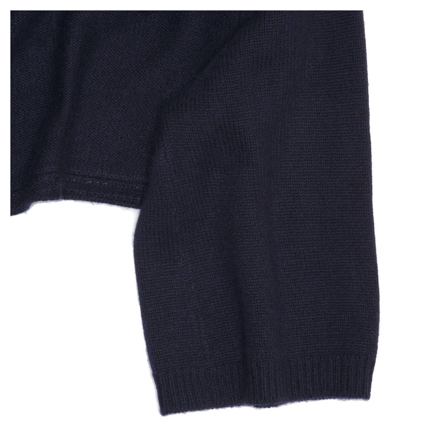 Lanvin Blue Cashmere Knit Bolero For Sale 1