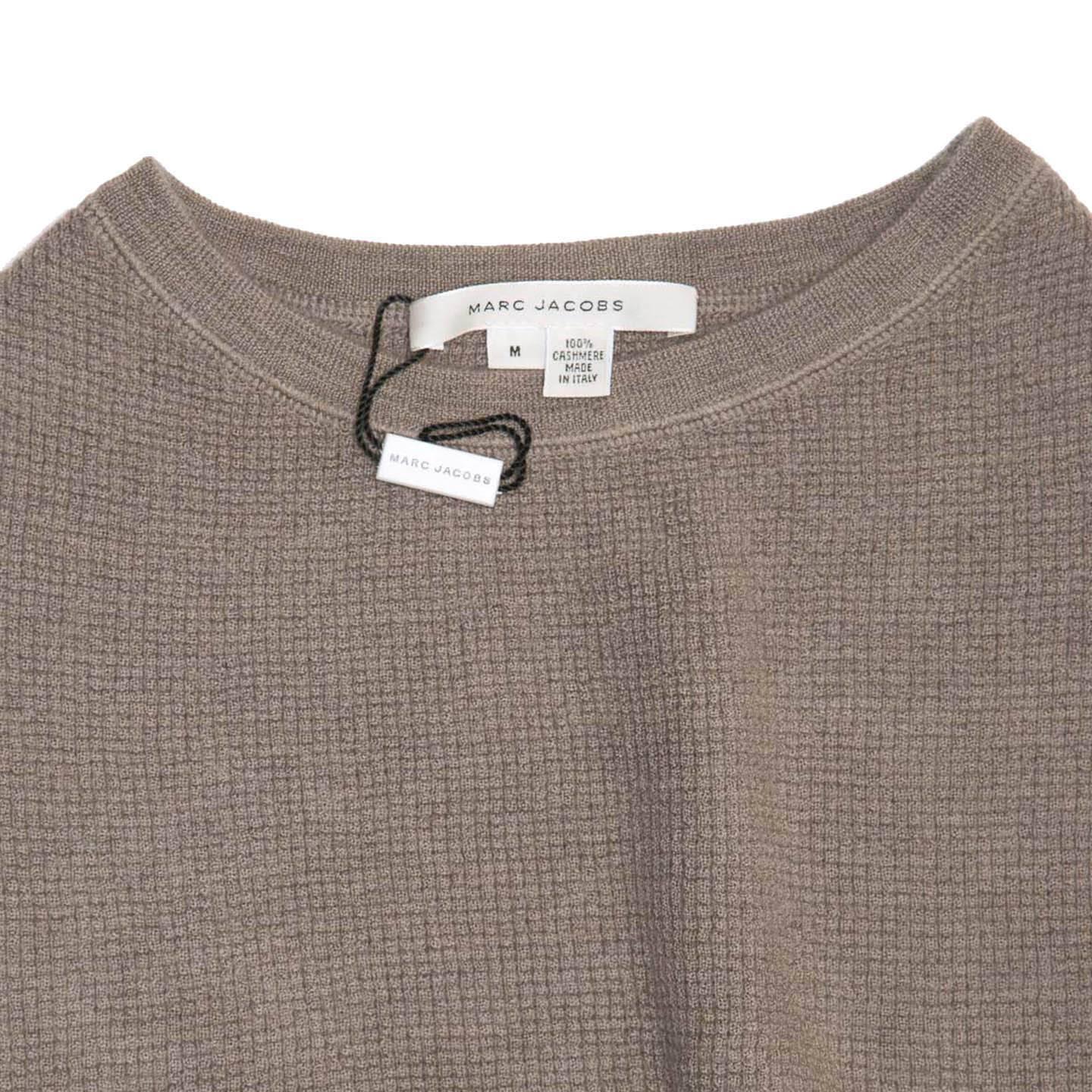 Women's Marc Jacobs Grey Brown Cashmere Sweater