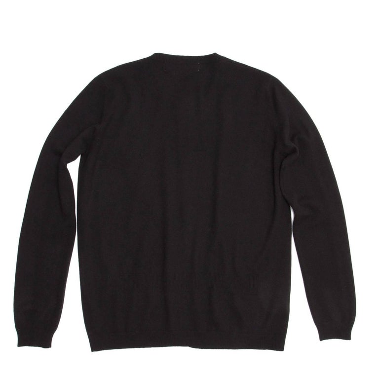 Marni Navy Blue Crew Neck Cardigan For Sale at 1stDibs