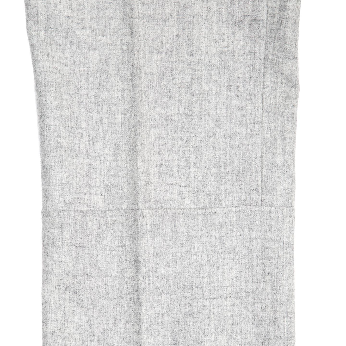 Jil Sander Grey Wool Classic Pants For Sale 2