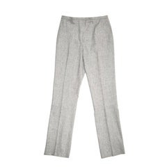 Jil Sander Grey Wool Classic Pants 10