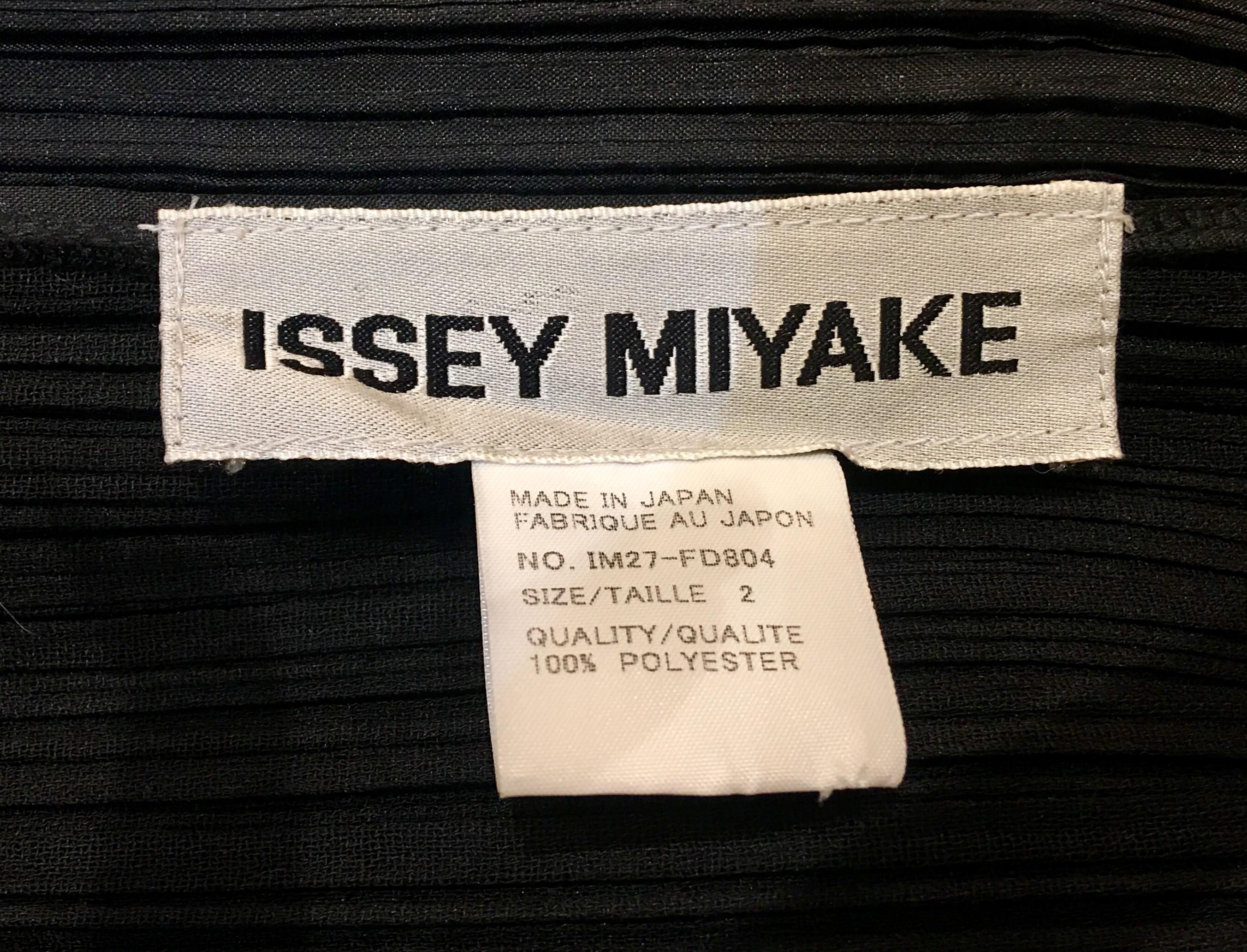 Women's 1990s Issey Miyake Black 