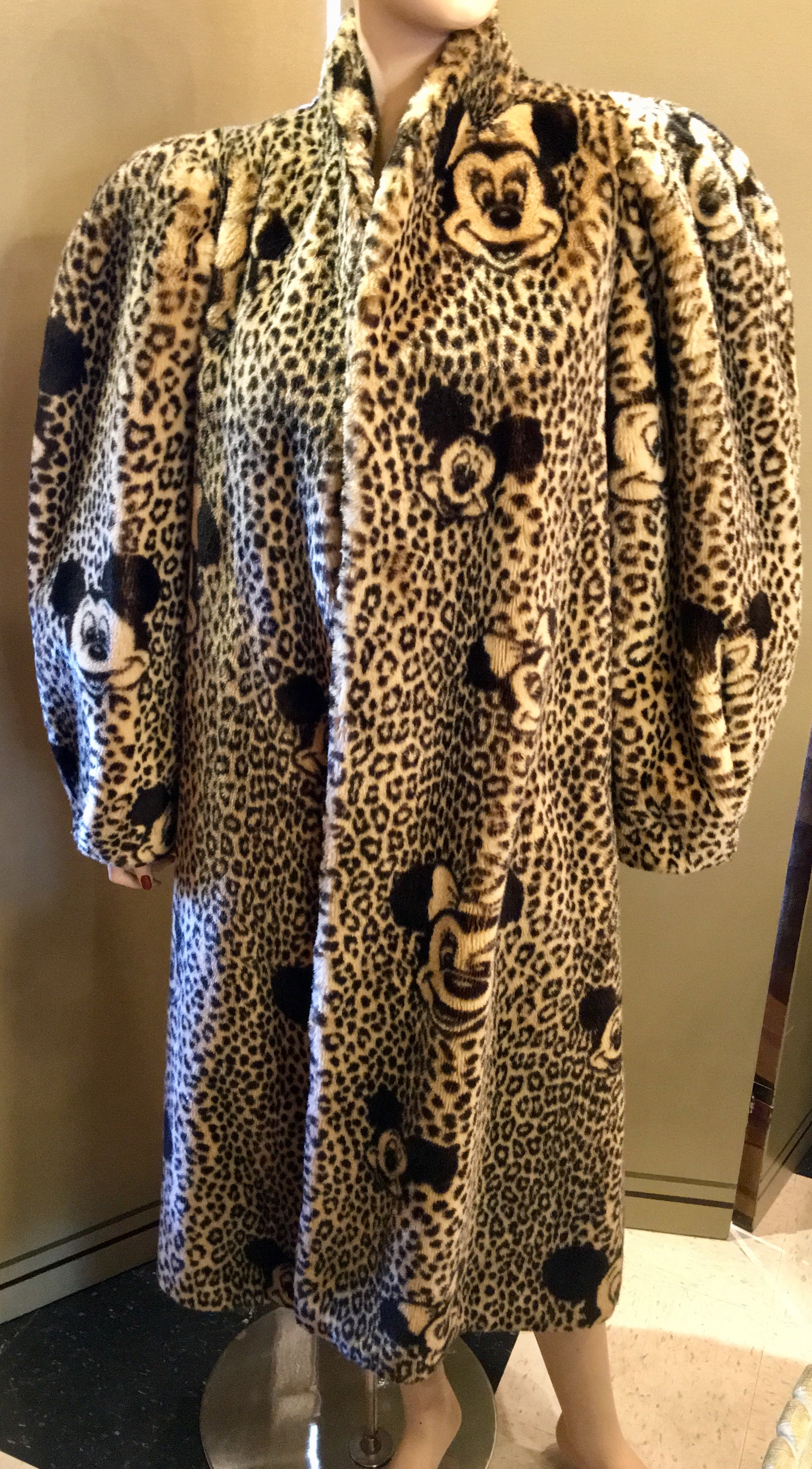 minnie mouse fur coat