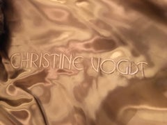 Sexy German Christine Vogdt 1970s Lynx Fur Stroller Length Coat US Size 8 Medium