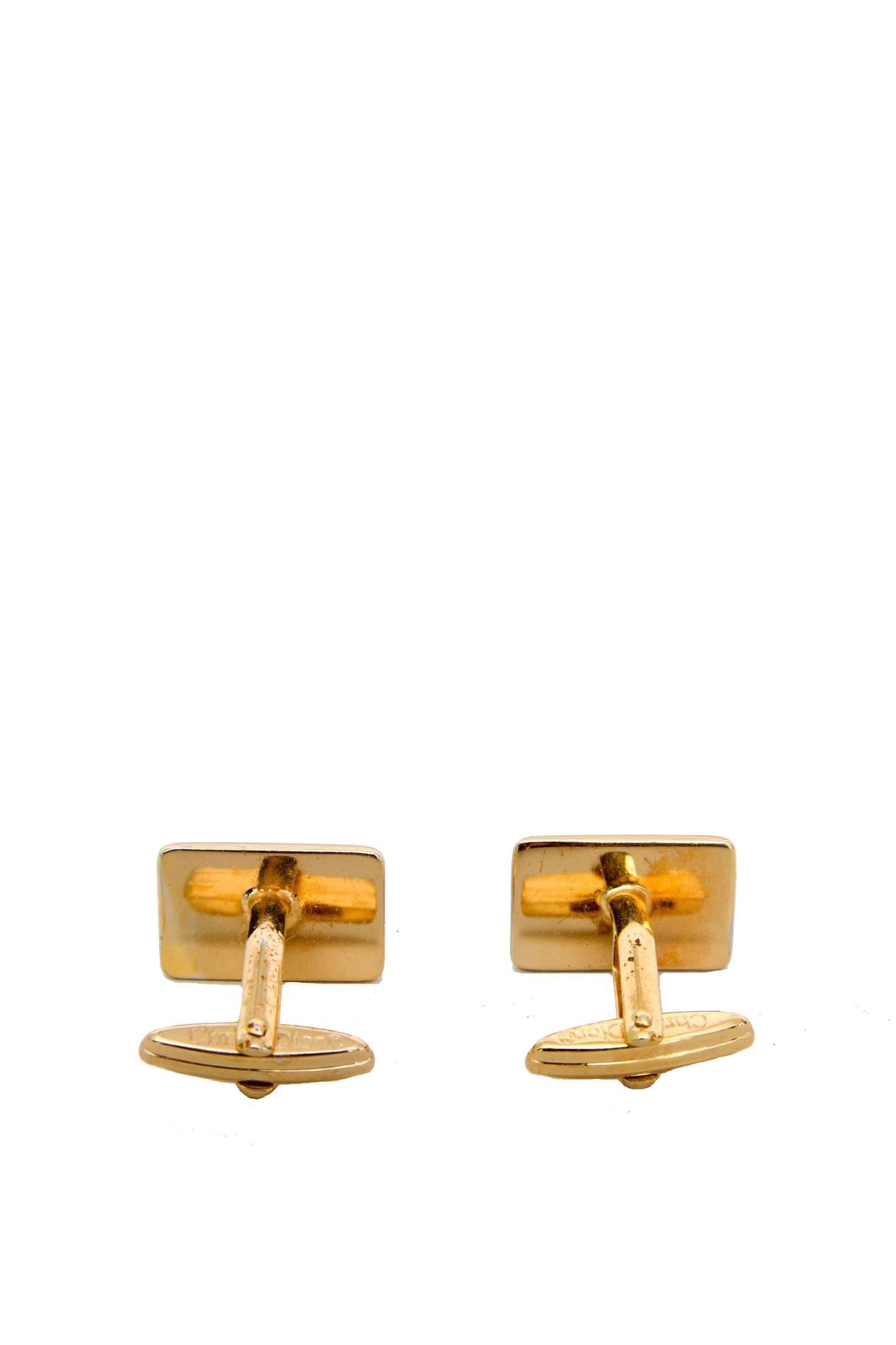 A Pair of 1960s Christian Dior Cufflinks  For Sale 2