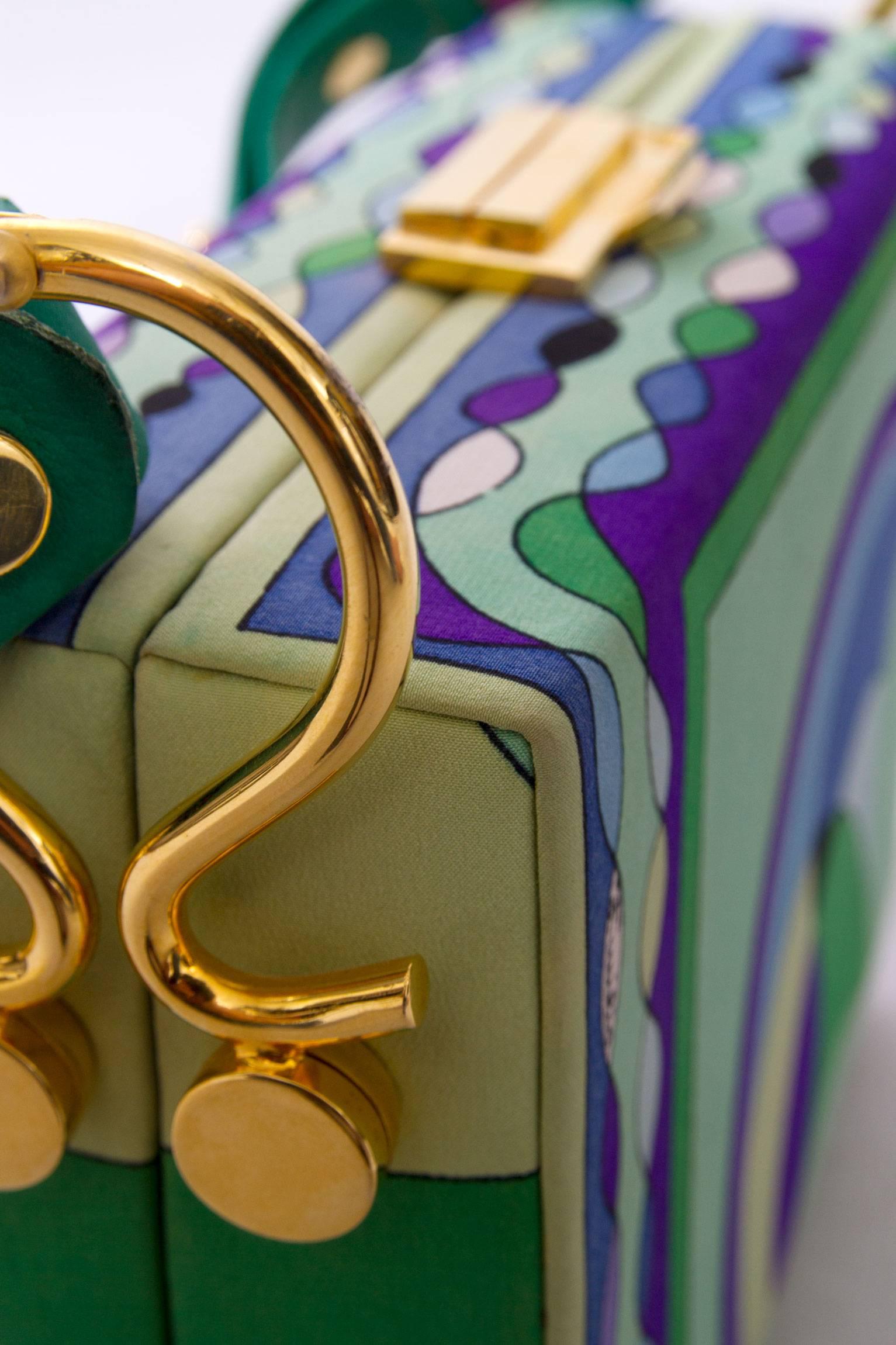 1960s Emilio Pucci Box Shoulder Bag 3
