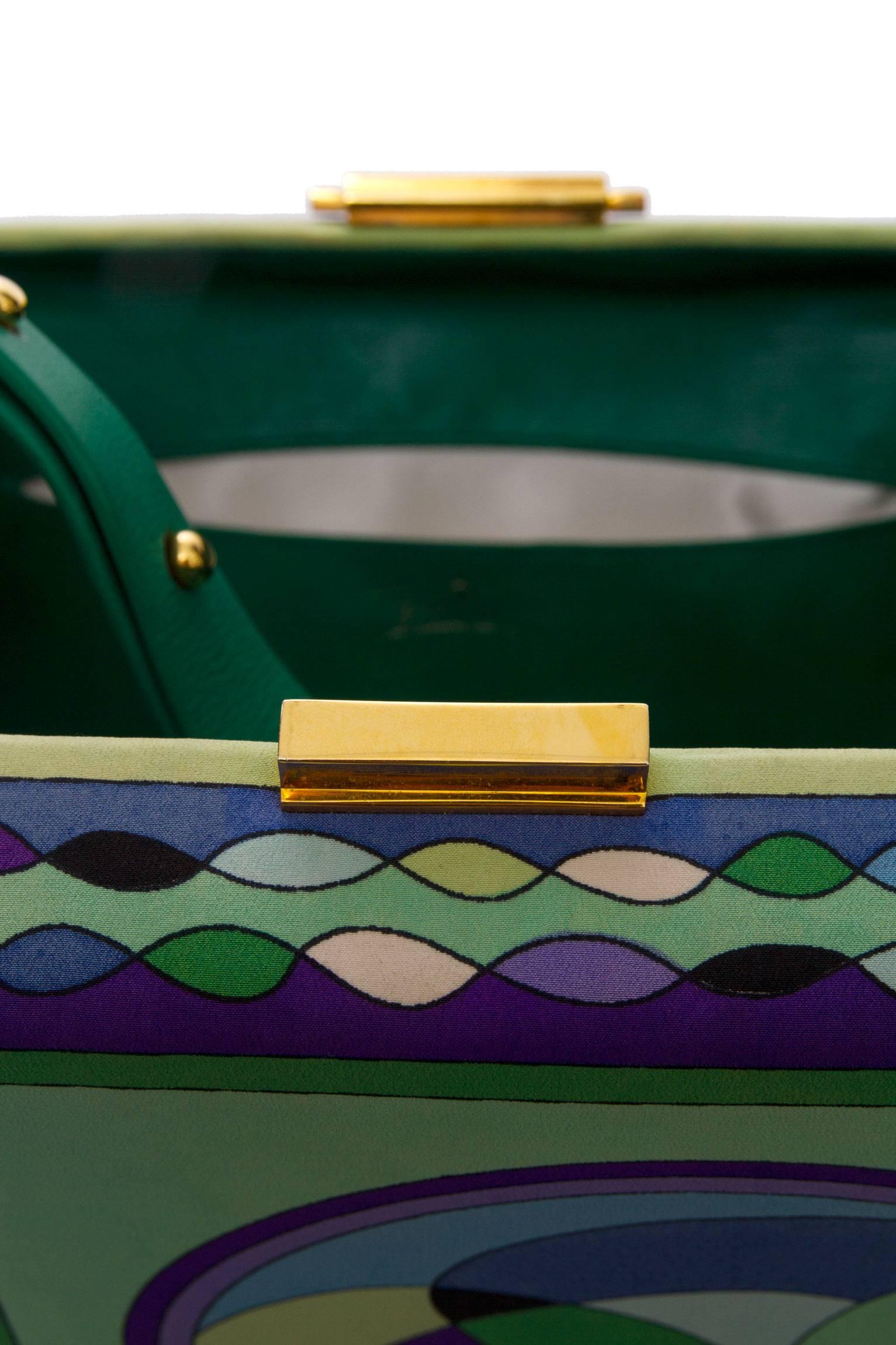 1960s Emilio Pucci Box Shoulder Bag 1