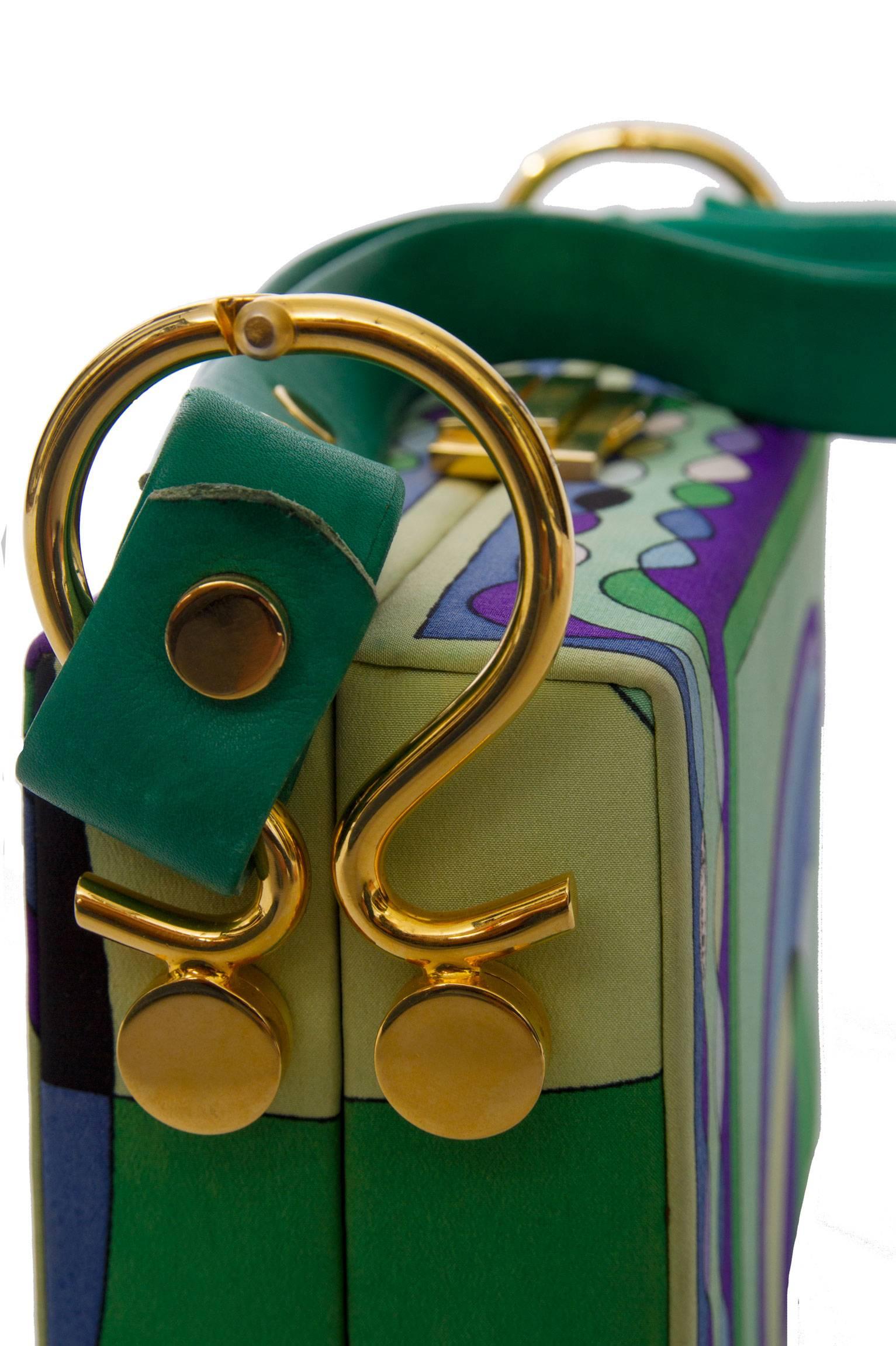 1960s Emilio Pucci Box Shoulder Bag 5