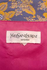 1980s Yves Saint Laurent Silk Vest